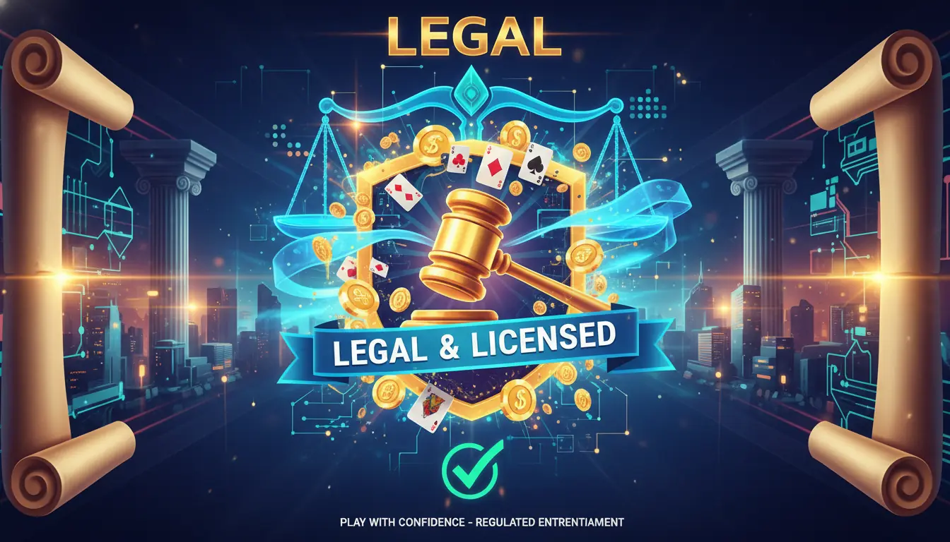 Is 4crowns casino legal